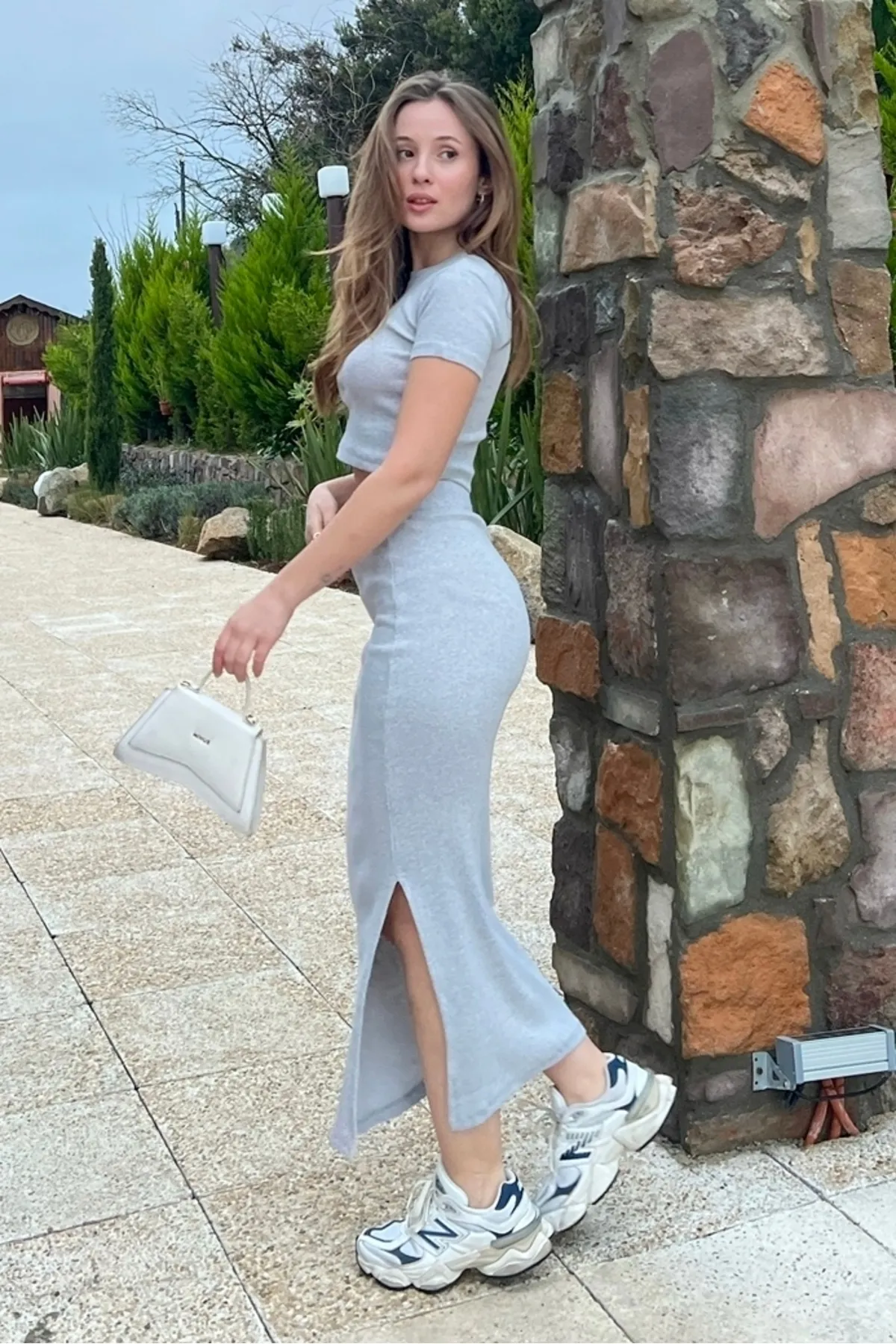 Bianco Lucci  Zweiteiler - Grau - Regular Fit