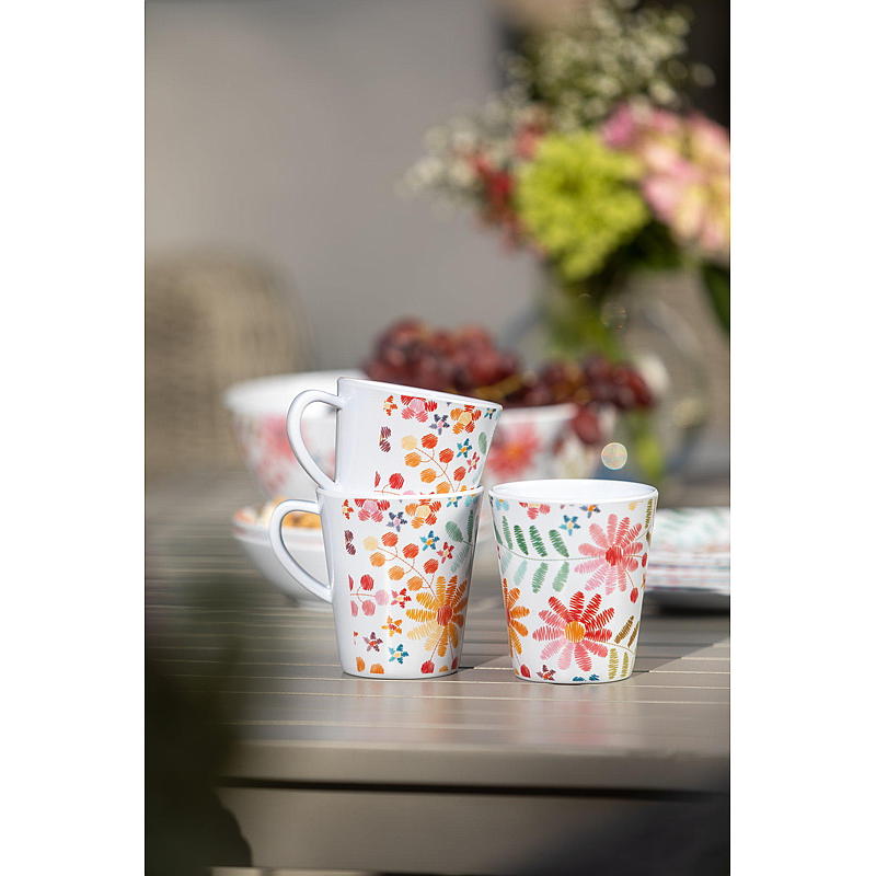 Cuisine Tallerken Flory ø 26,5 cm melamin