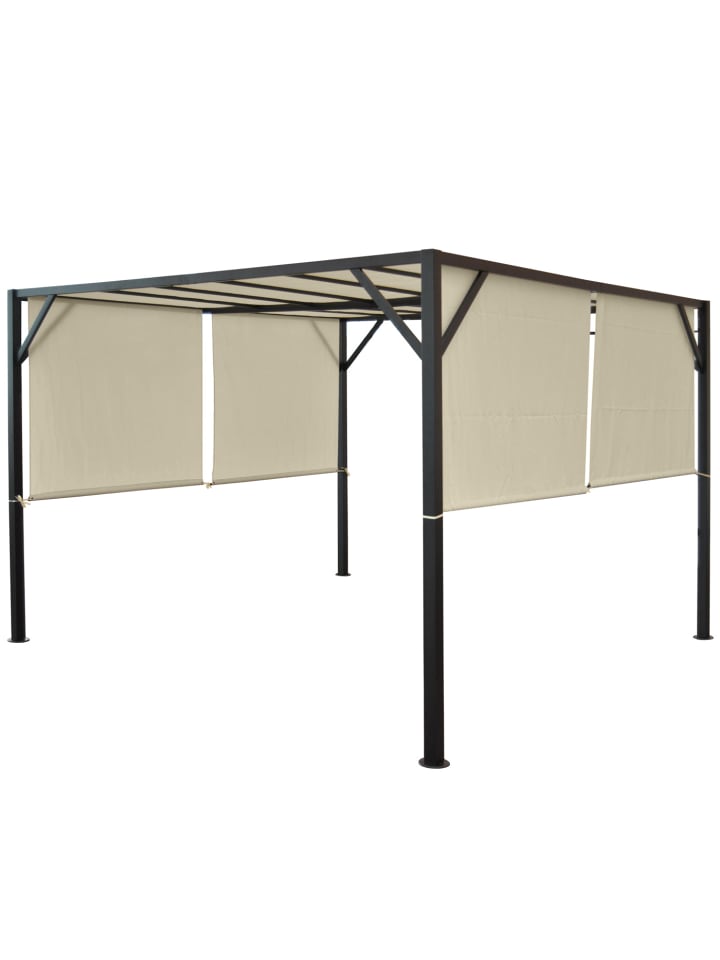 MCW Pergola Beja mit Schiebedach, 4x4m günstig kaufen onesize