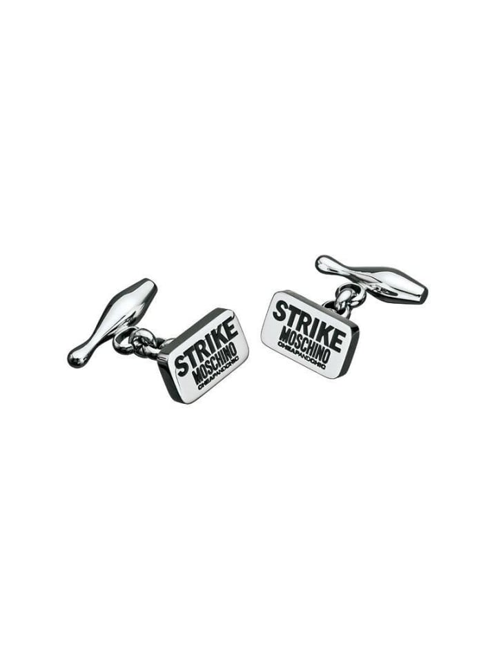 Moschino Manschettenknöpfe in Silber 16 mm günstig kaufen onesize