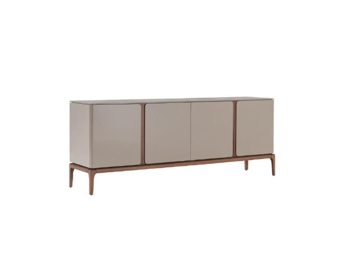 JVmoebel Esszimmer-Set Esszimmer Set Essgruppe Tisch 4x Stühle Bank Anrichte Spiegel 8tlg Set, (8-St)