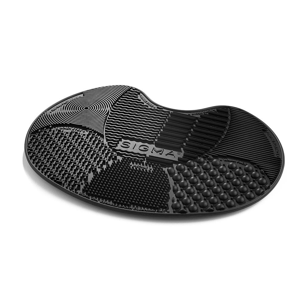 Sigma beauty Tapis express, noir nettoyeur pour pinceaux