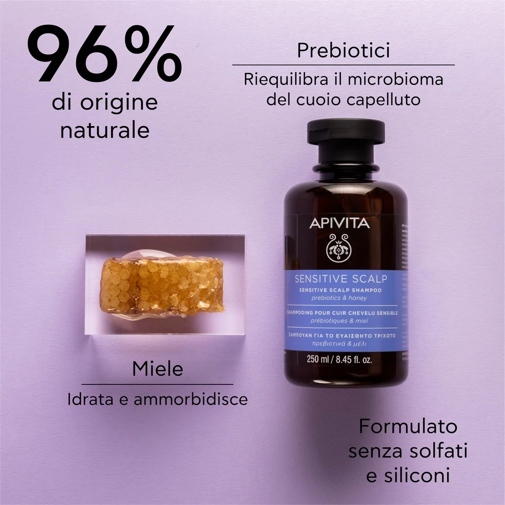 Shampoing pour cuir chevelu sensible - Shampoing doux