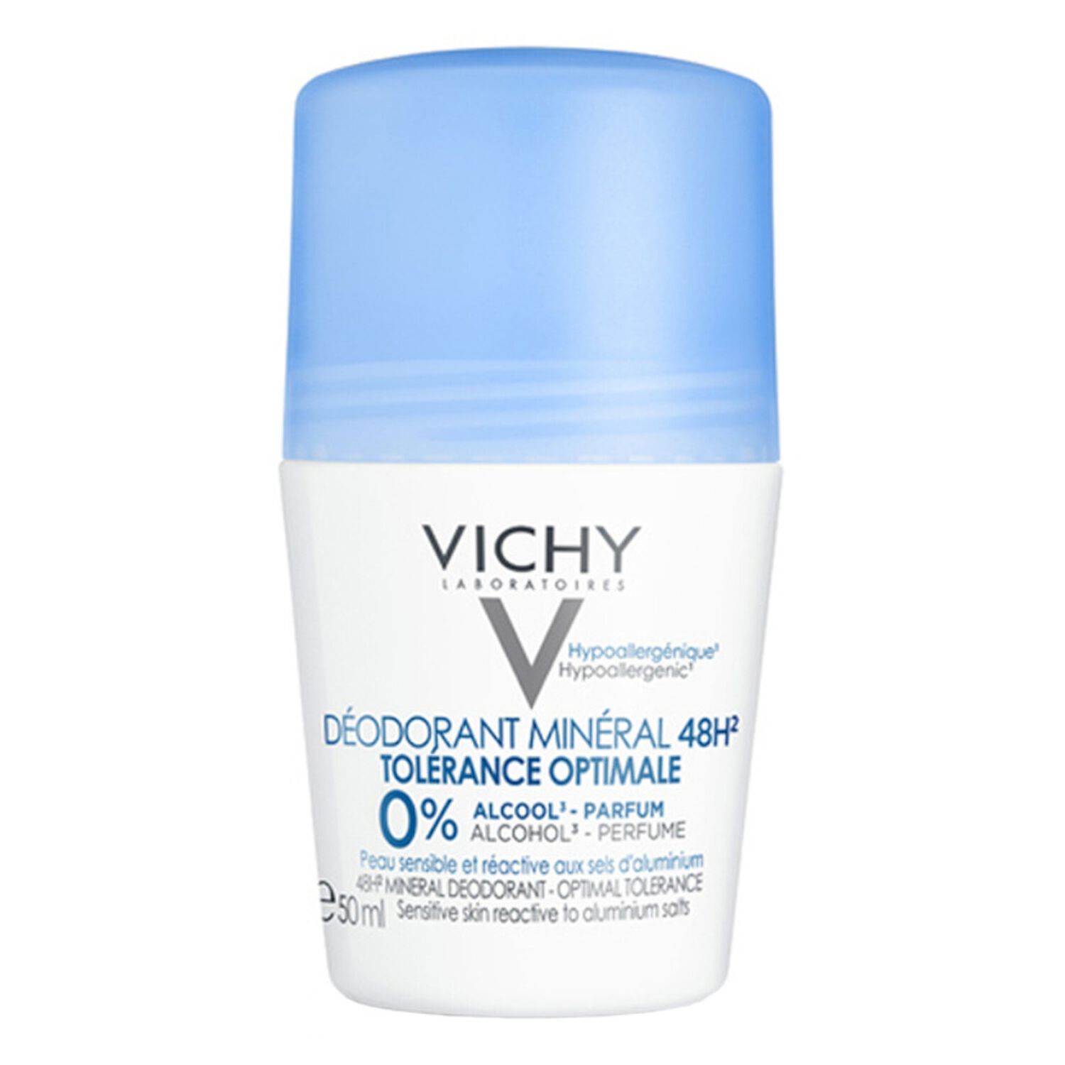 Vichy Déodorant Minéral 48H Tolérance Optimale Roll-On 50 ml