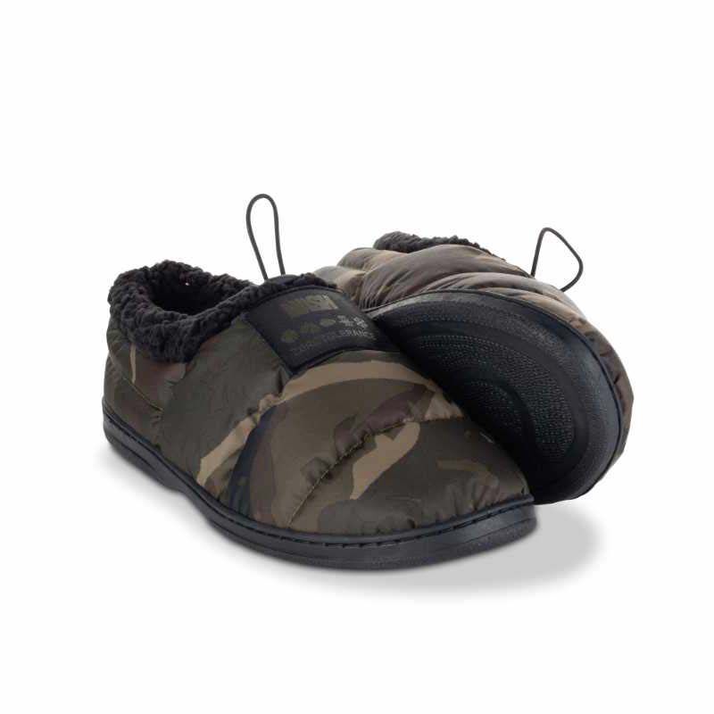 Nash ZT Deluxe Biwy Slipper Camo Tofflor