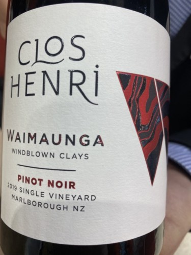 Clos Henri VineyardWaimaunga Pinot Noir 2019