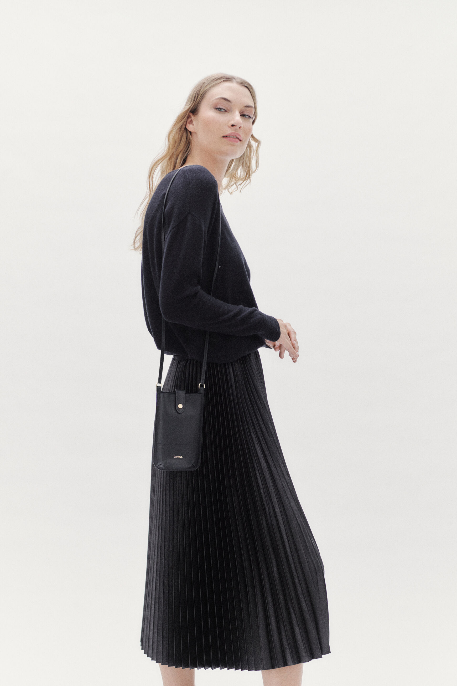 jupe amelia black noir femme