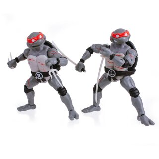 Teenage Mutant Ninja Turtles BST AXN Actionfiguren 4er-Pack Battle Damaged 13 cm