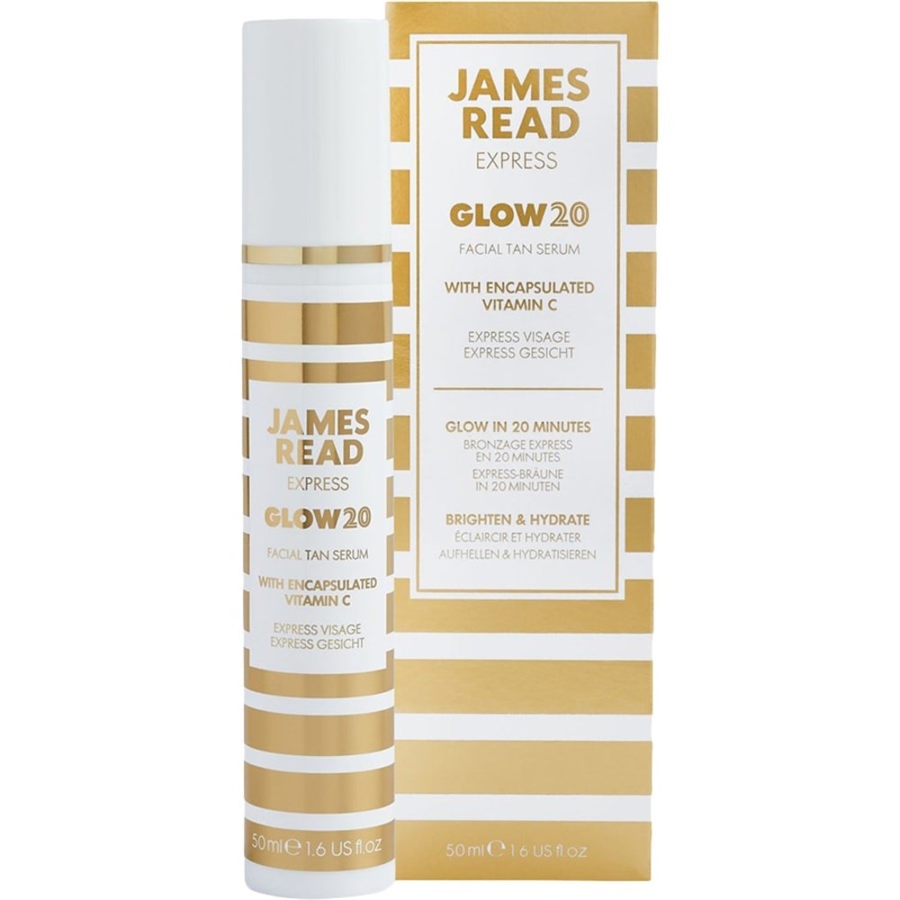 James Read Glow20  Sérum autobronzant pour le visage auto-bronzant