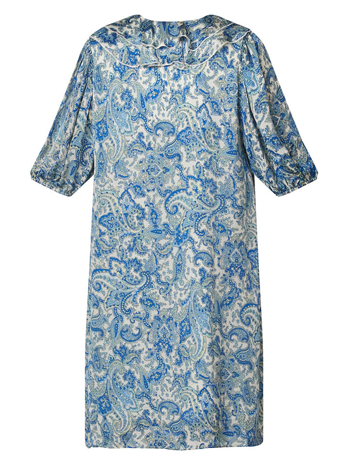 SisterS point Kleid in Blau/ Weiß günstig kaufen