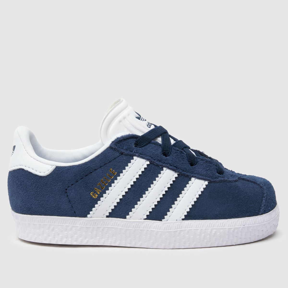 adidas sötétkék és fehér Gazelle kisgyermek cipők
