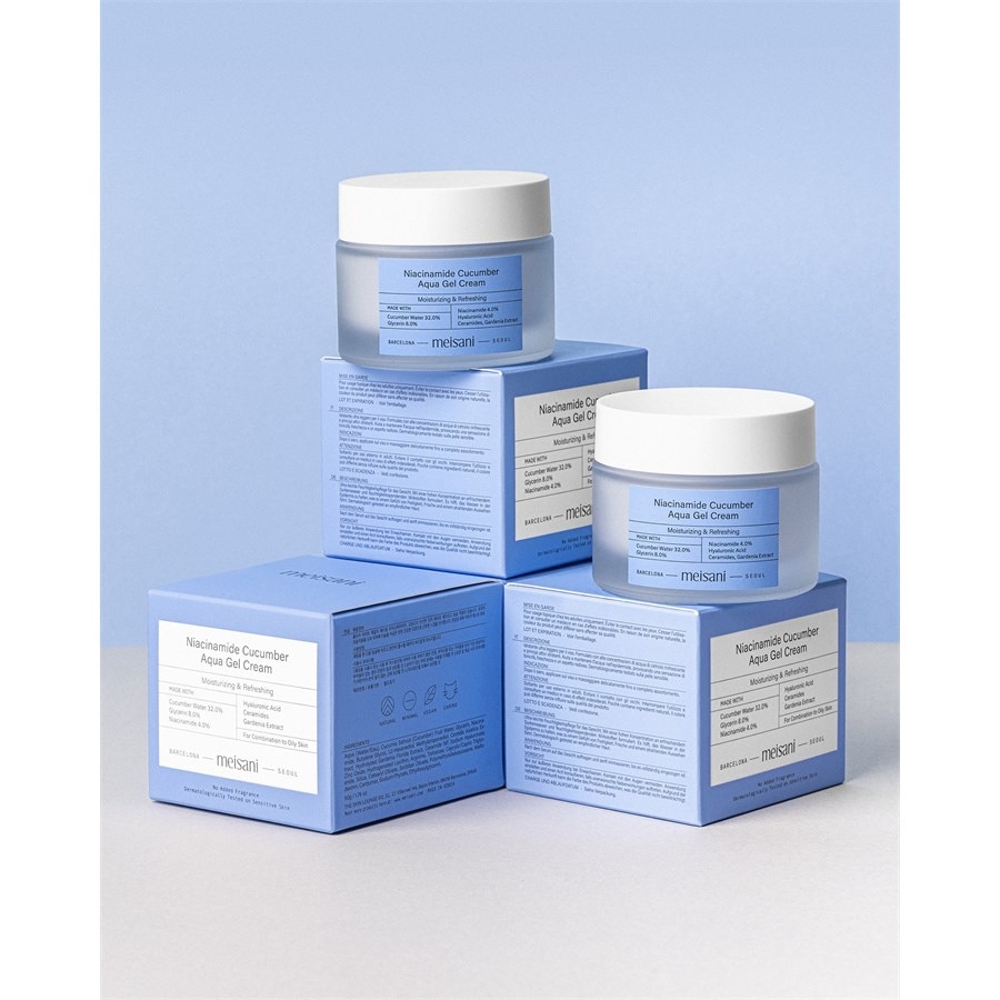 Meisani Niacinamide Castravete Aqua Gel Crema