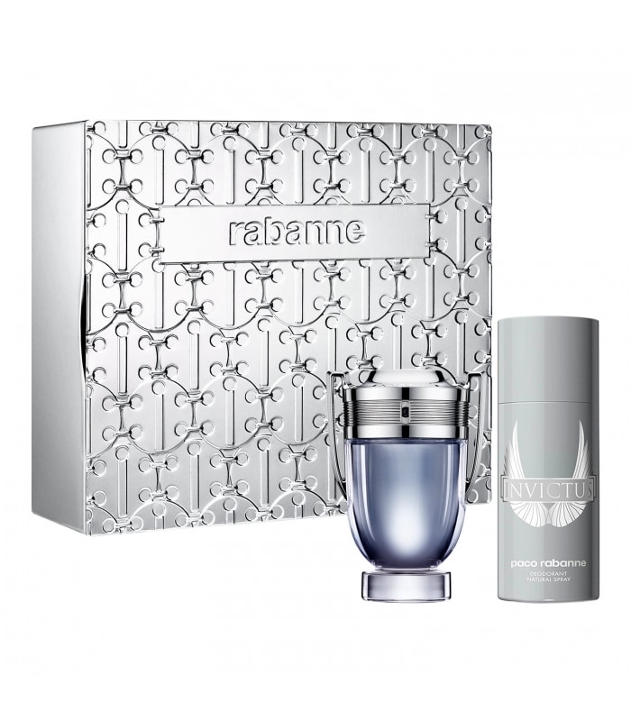 Paco Rabanne-INVICTUS-Coffret Eau de toilette 100ml et déodorant 150 ml