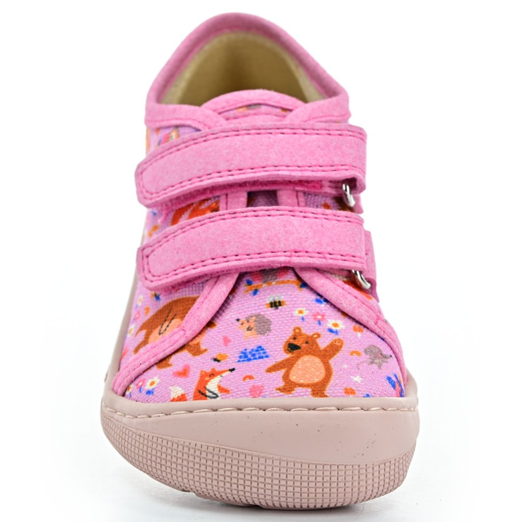 Koel4kids Dud Textile Bear Pink 07M035.50B-610 Barfußsneakers