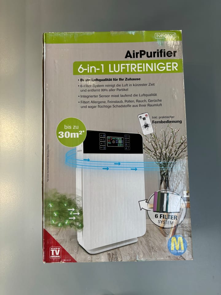 Livington Livington Luftreiniger AirPurifier in Weiß günstig kaufen onesize