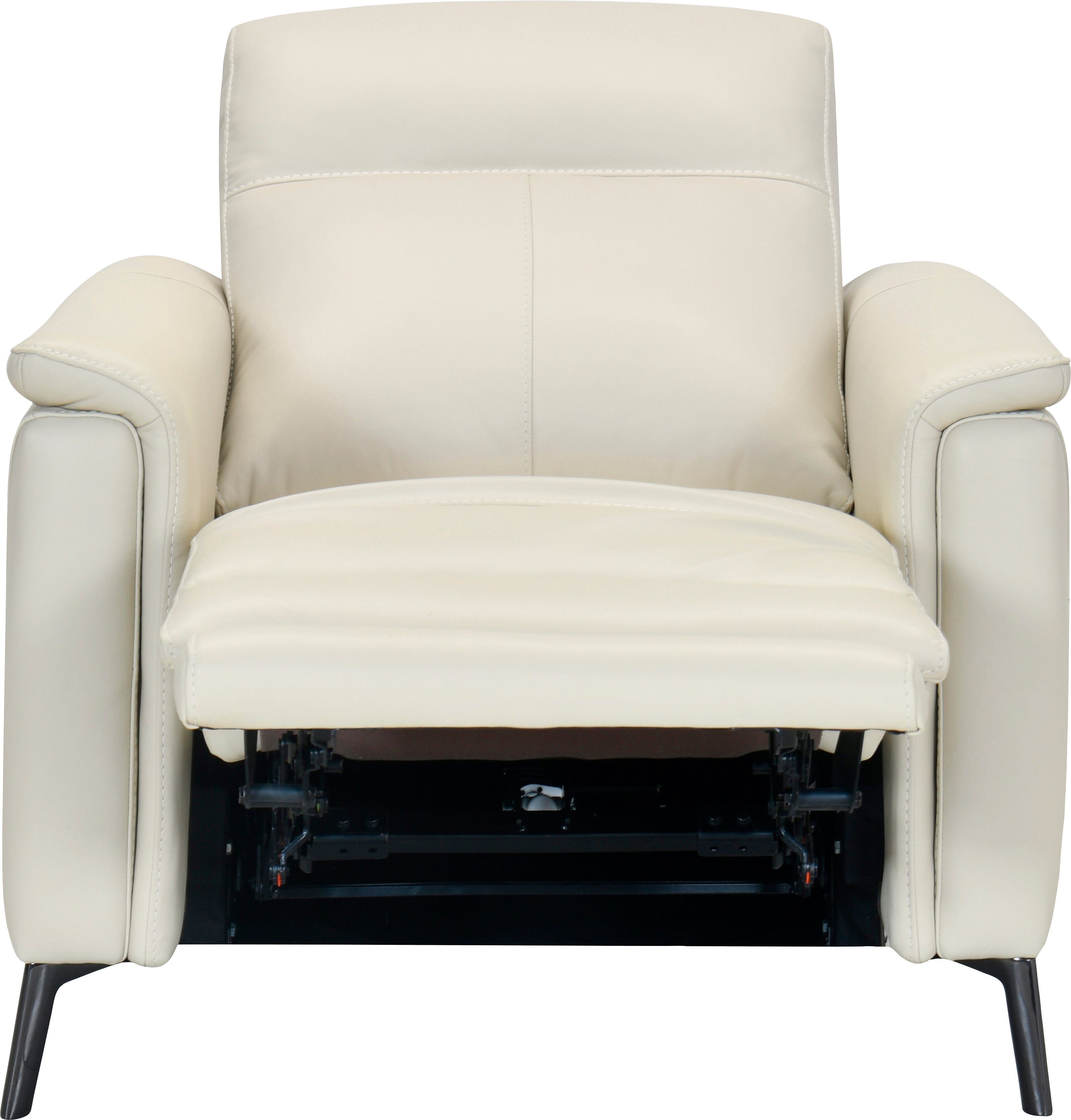 Places of Style Sessel Barano, elektrische Relaxfunktion, Kopfteilverstellung, mit USB-Anschluss.