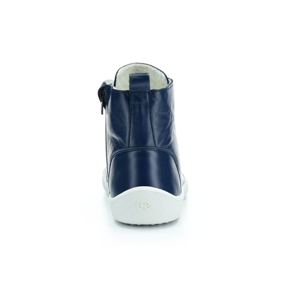 Be Lenka Atlas Navy blaue Winterbarfußschuhe