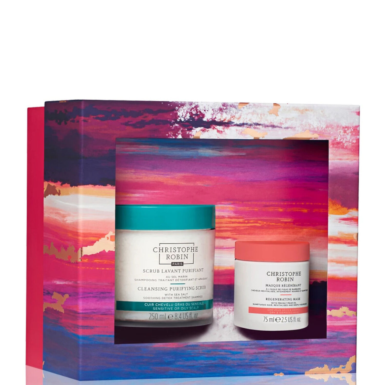 Christophe Robin Rituel Cheveux parfaits Coffret Détox/Régénérant