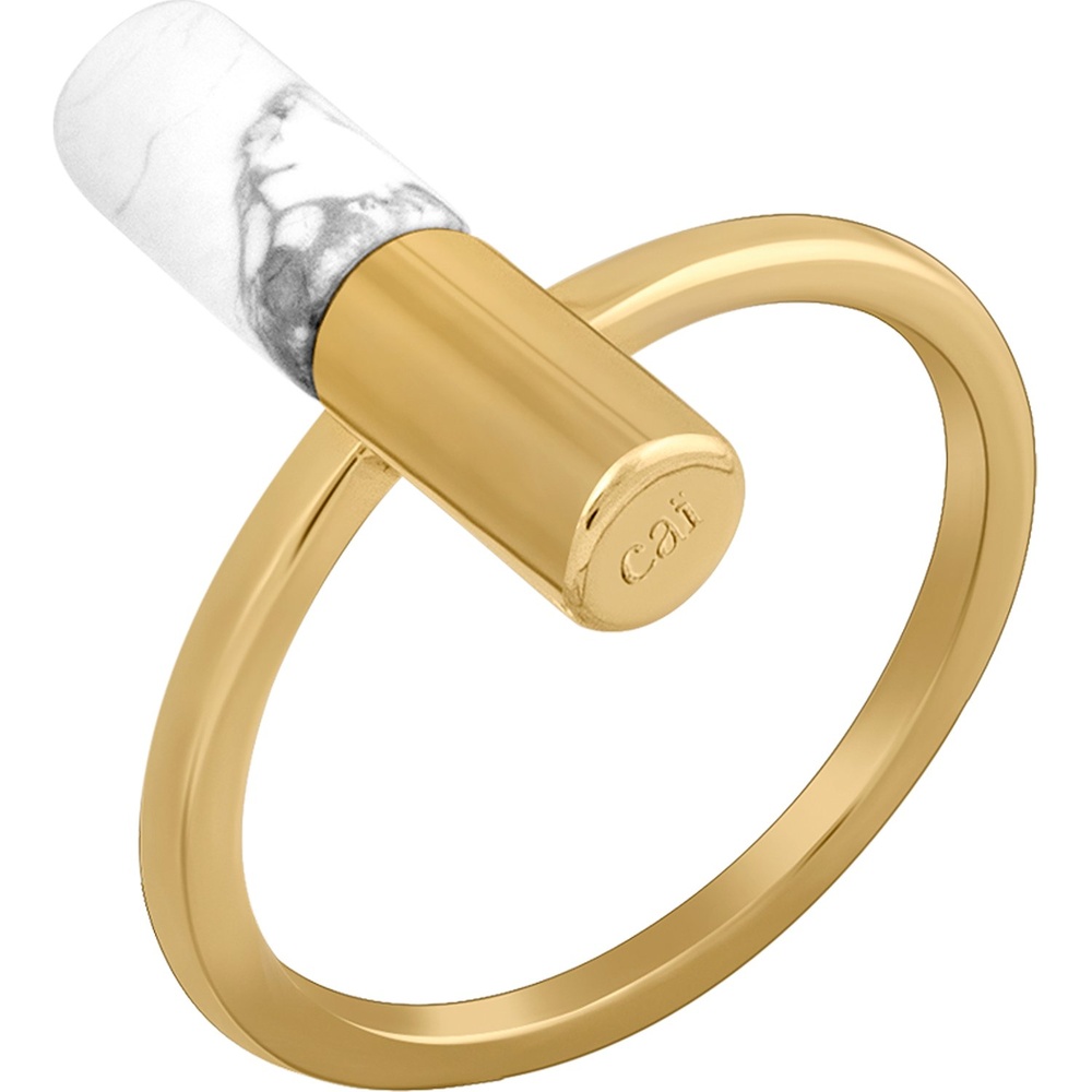 caï Bague pour femme 925 Argent or Bague