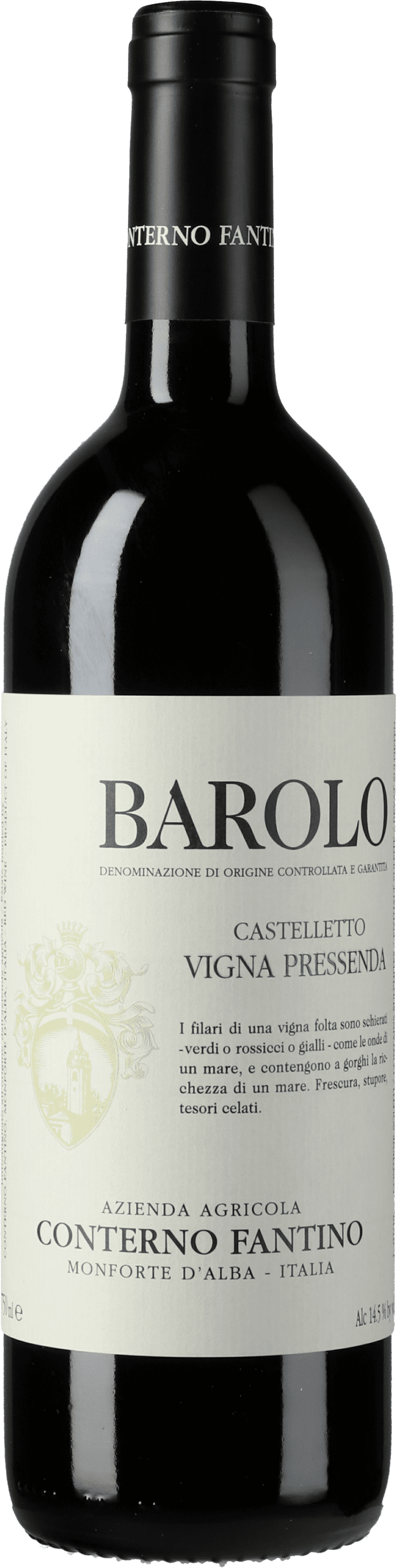 Conterno Fantino: Barolo Castelletto Vigna Pressenda 2019