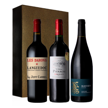COFFRET TRIO – LES MEILLEURES VENTES VINS ROUGES