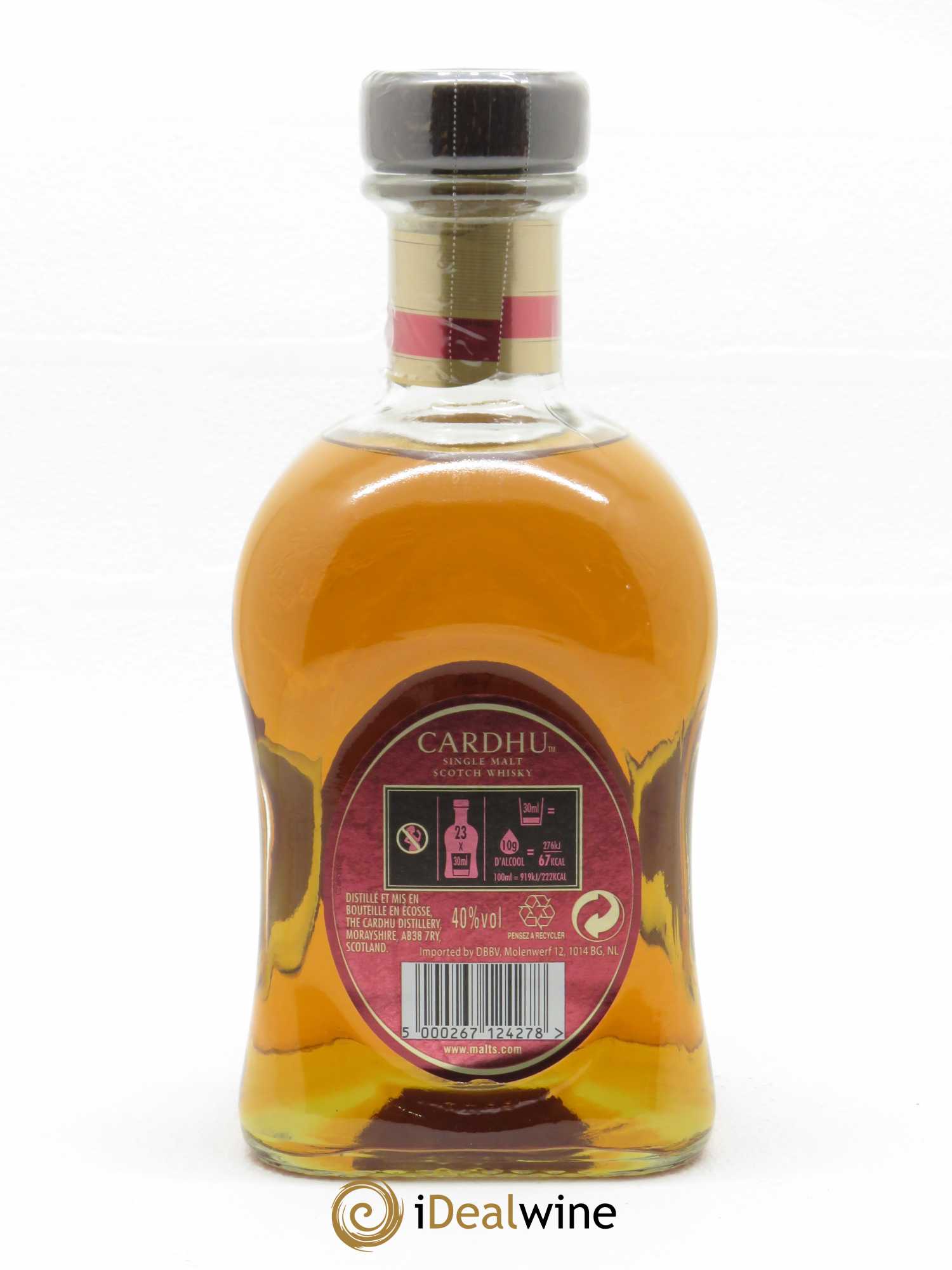 Whisky Cardhu Amber Rock (70cl)  - Lot de 1 Bouteille