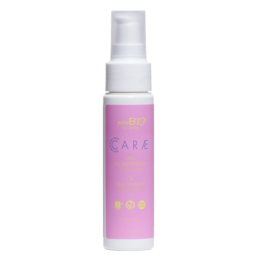 Purobio Nettoyant huile en Gel  A l'huile d'Argan BIO Démaquillant à l'huile d'Argan BIO