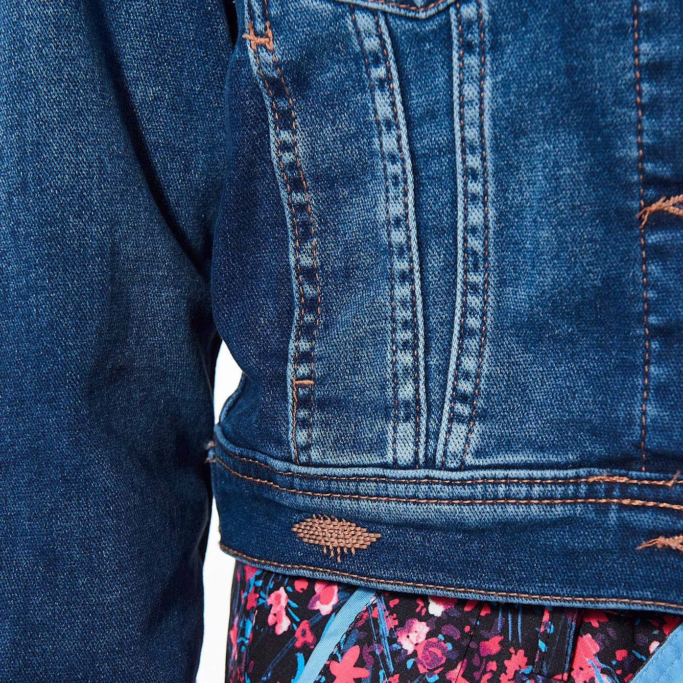 SANDY  Veste en jean courte Femme