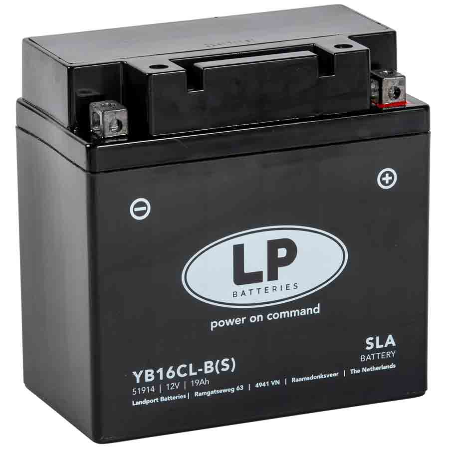 Landport YB16CL-B (S) SLA Motorrad Batterie, 12 V 19 AH - ATU