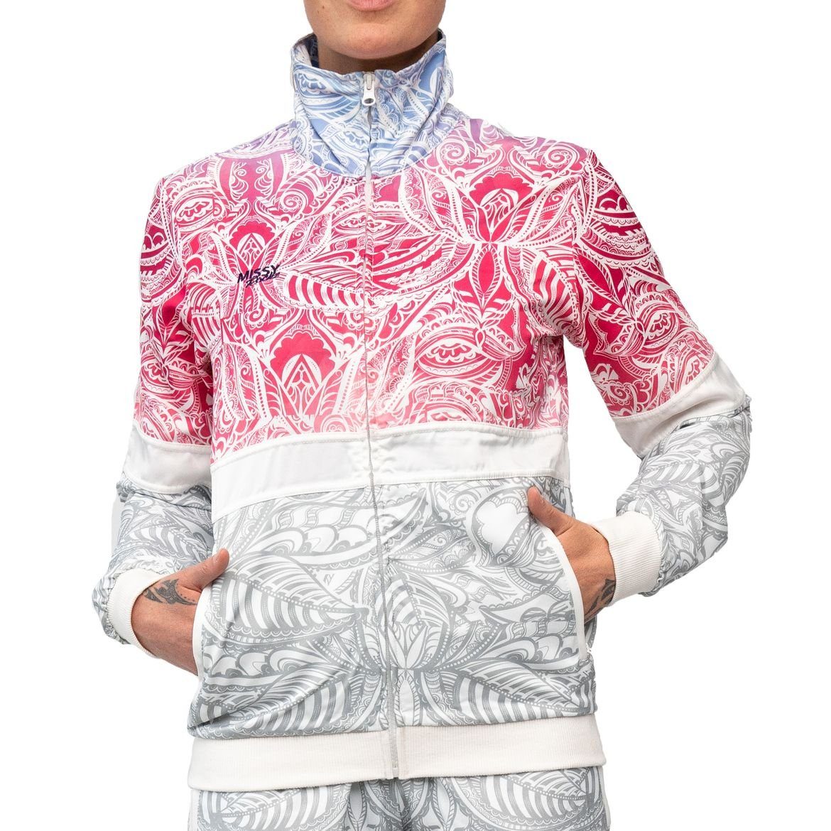 Missy Rockz Trainingsjacke WONDERFUL LOTUS Jacket grey / purple