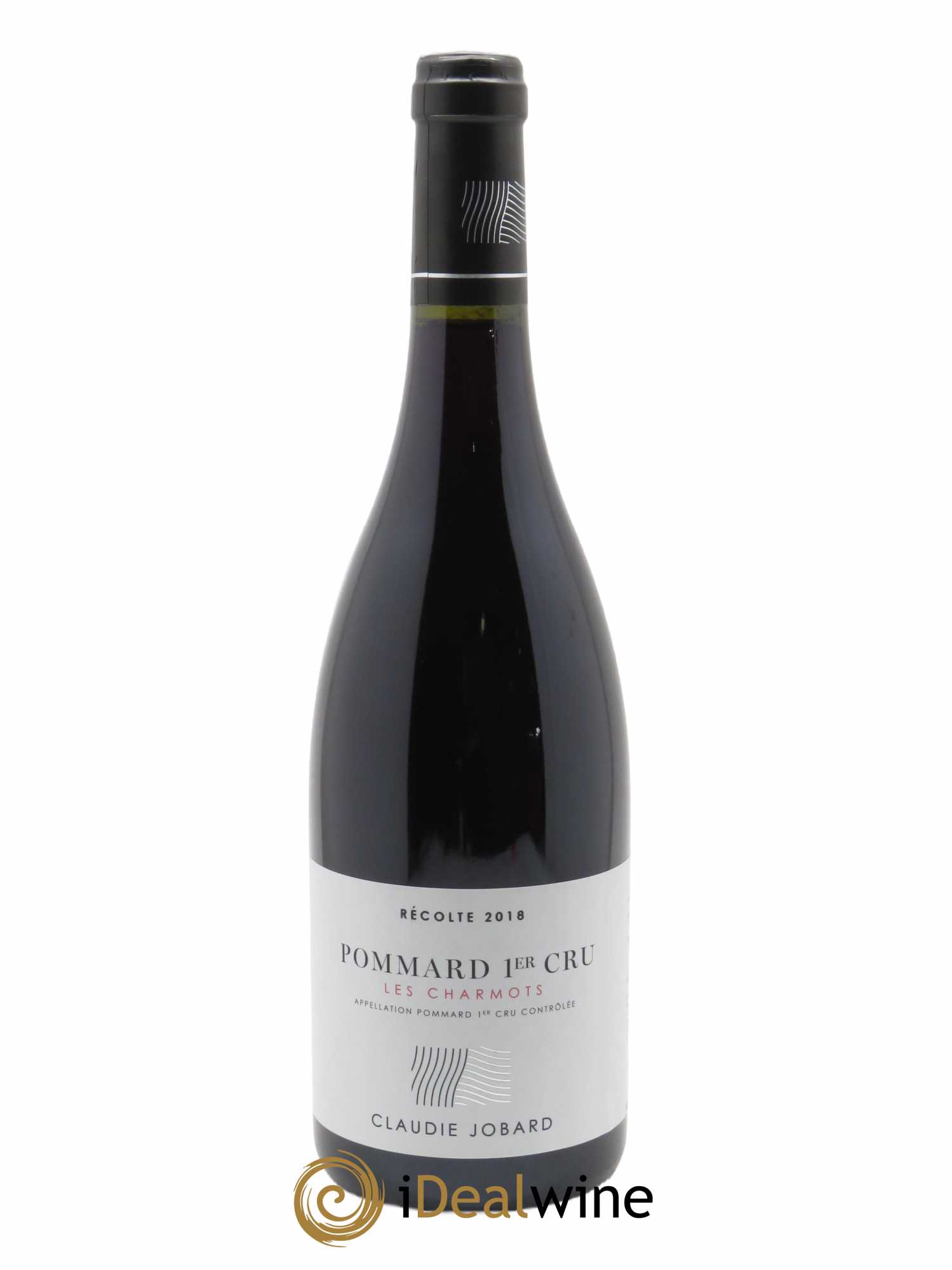 Pommard 1er Cru Les Charmots Claudie Jobard  2018 - Lot de 1 Bouteille