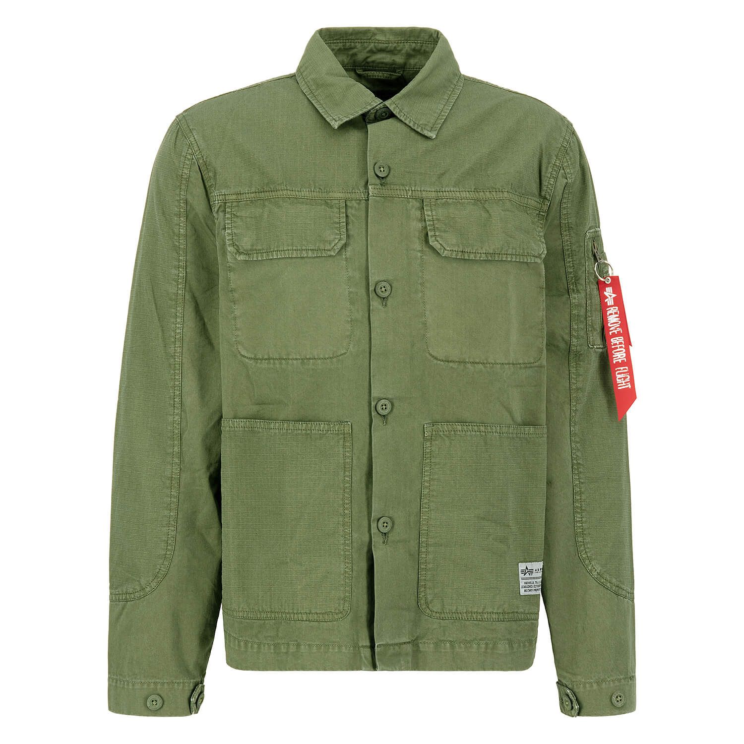 Color Block Overshirt