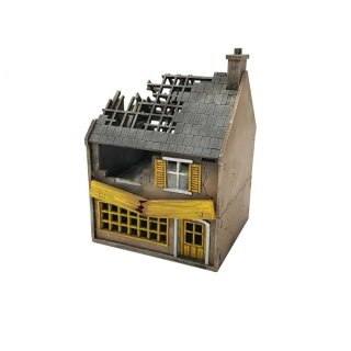 Destroyed Small Shop (20mm)