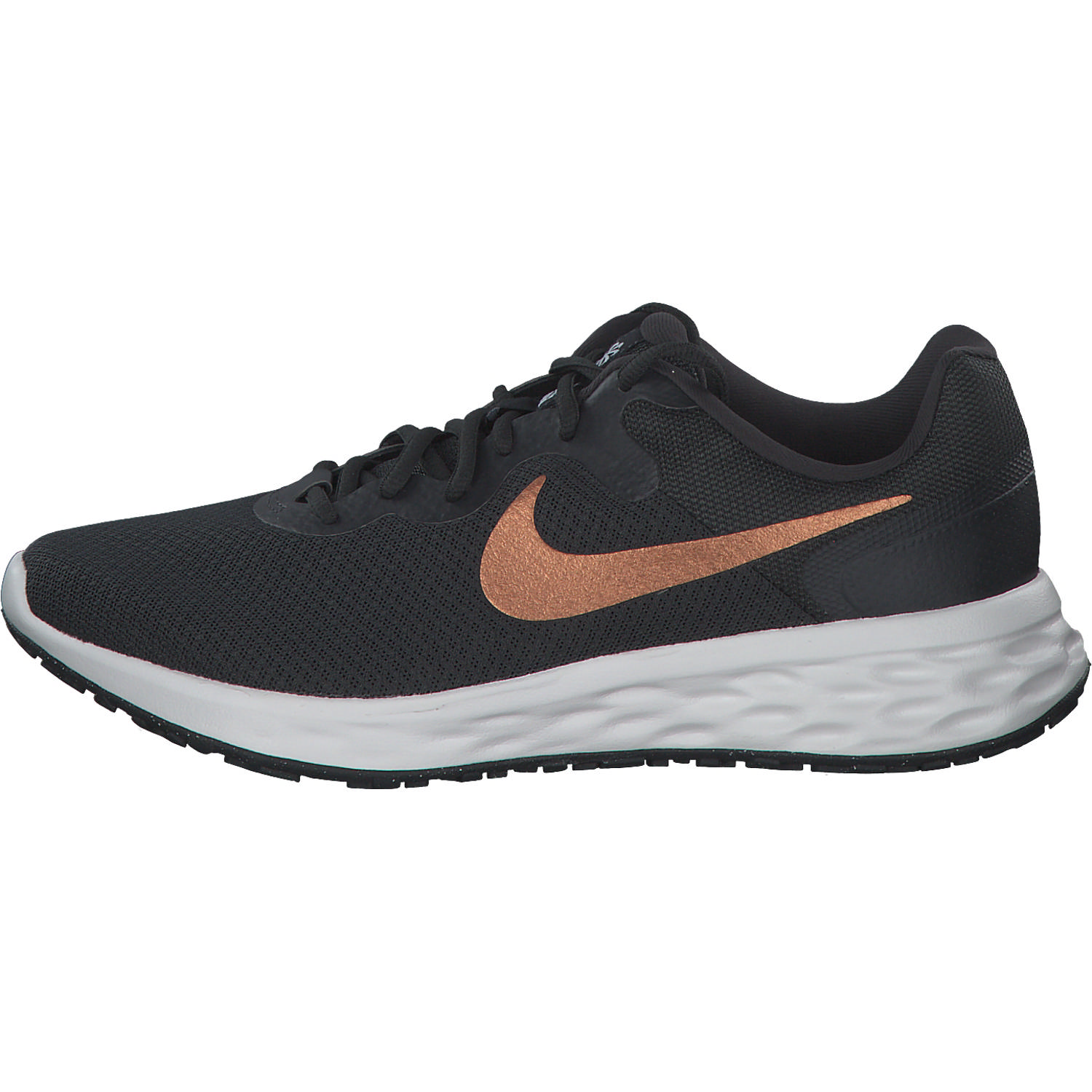 Nike Revolution 6 NN DC3729, Schnürschuhe, dk smoke grey/metl copper