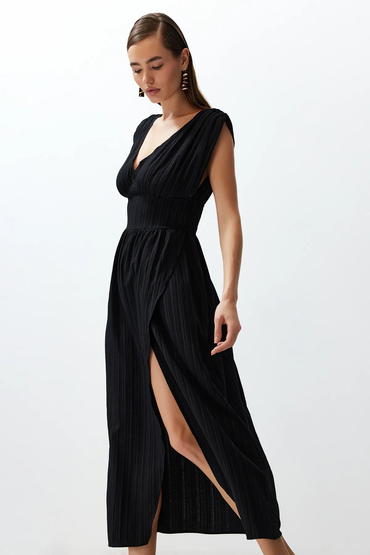 Trendyol Collection  Kleid - Schwarz - Smock-Kleid