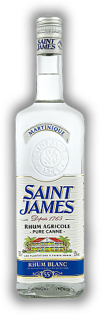 Saint James Blanc 55% 1,0 Liter Saint James Blanc 55% 1,0 Liter  1	 Liter - Vol 55%