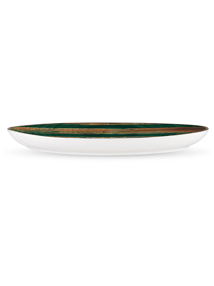 Wilmax Servierteller in Grün - (L)33 x (B)24,5 cm günstig kaufen onesize