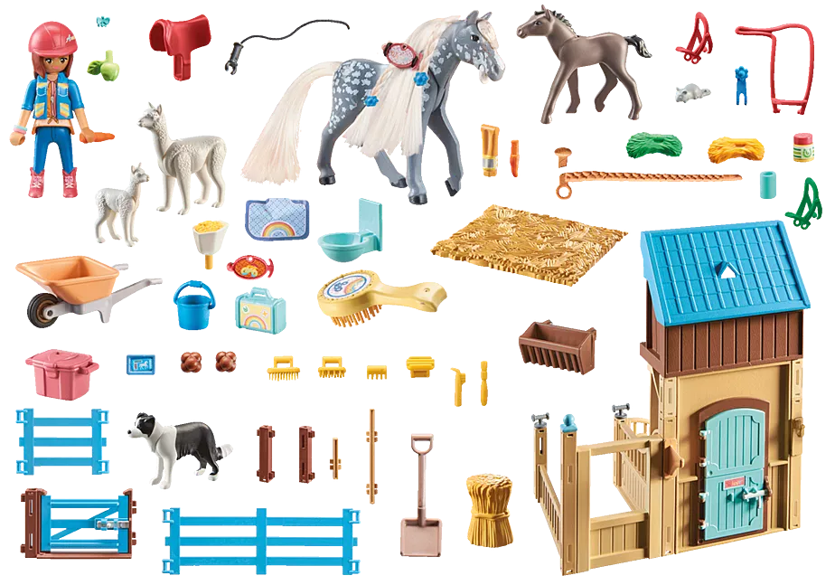 Amelia & Whisper mit Pferdebox