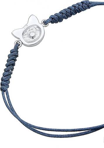 Elli Armband Kinder Kids Katze Kristalle 925 Silber