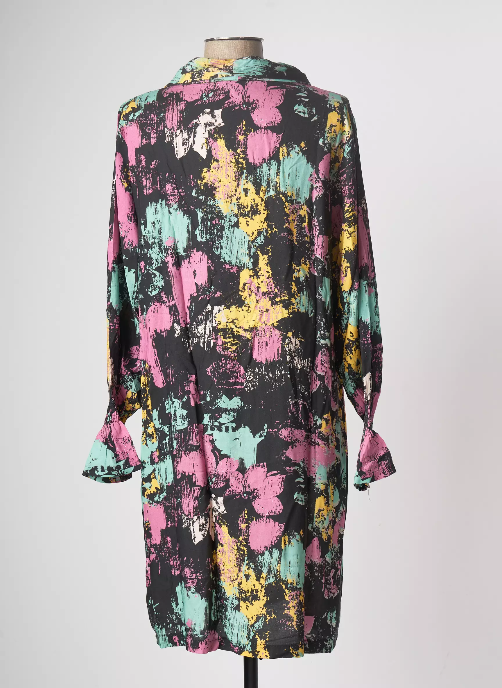 Tendance Unique Robes Mi Longues Femme couleur noir