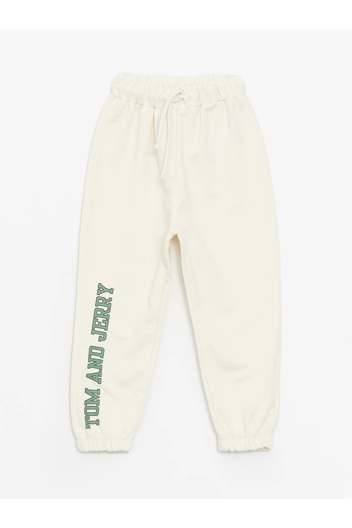 LC Waikiki  2-teiliges Set aus bedrucktem T-Shirt und Jogginghose für Babys mit Rundhalsausschnitt und Bugs Bunny-Motiv