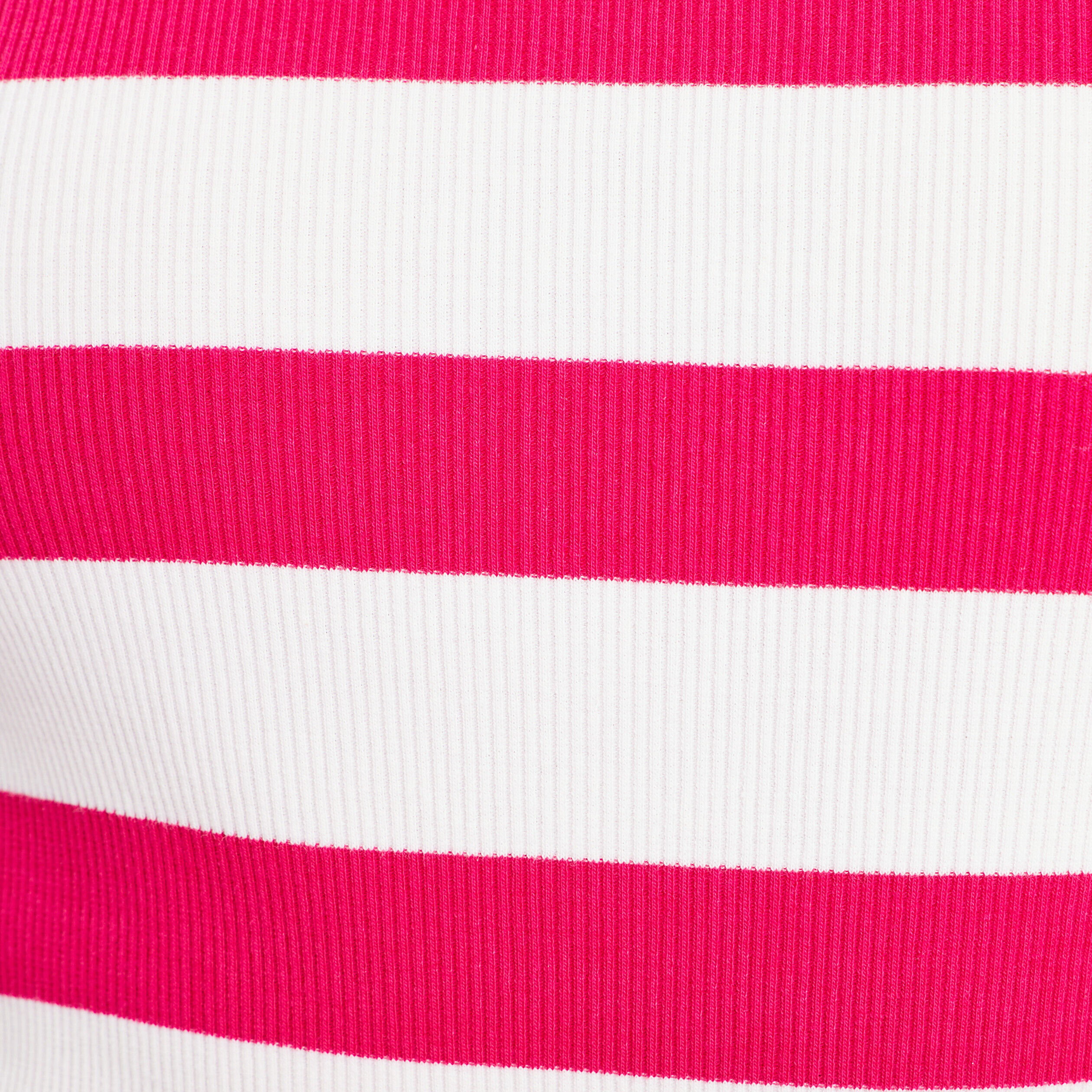 T-shirt manches longues rose vif femme | Cache Cache