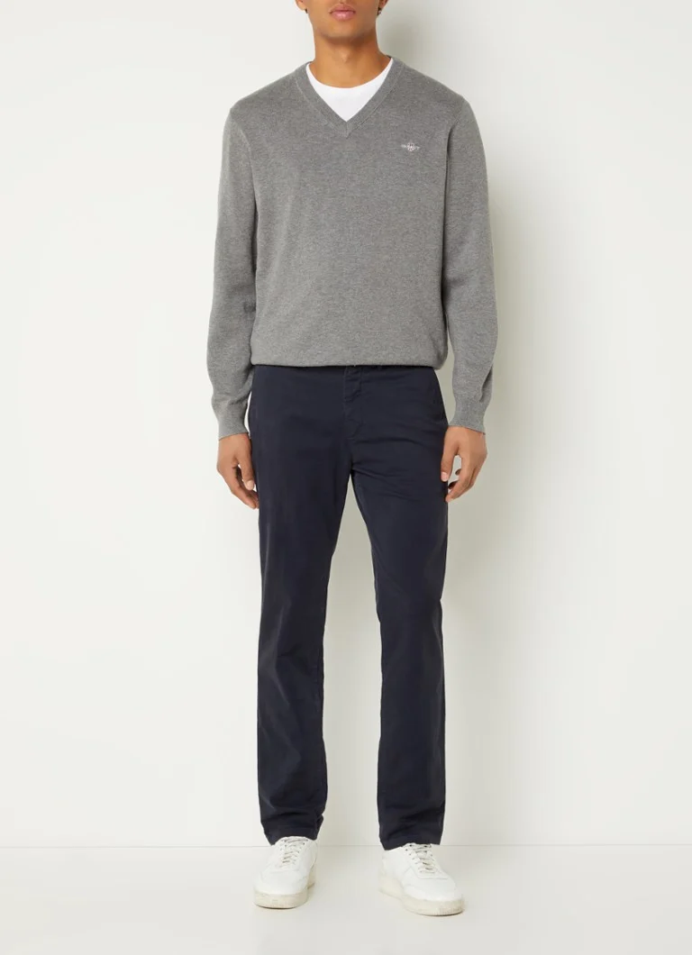 Maglione Gant a maglia fine con logo