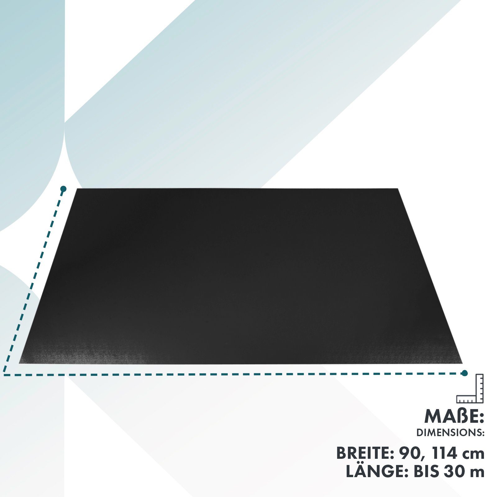 Karat Bodenschutzmatte Bodenschutzmatte für Hartböden Neo, Individueller Zuschnitt, In vielen Farben & Größen