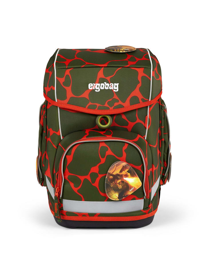 Ergobag Cubo Schulranzen-Set 5-teilig in FeuerspeiBär günstig kaufen onesize