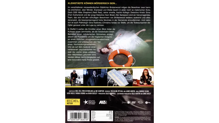 Brokenwood - Mord in Neuseeland - Staffel 5  [2 DVDs]