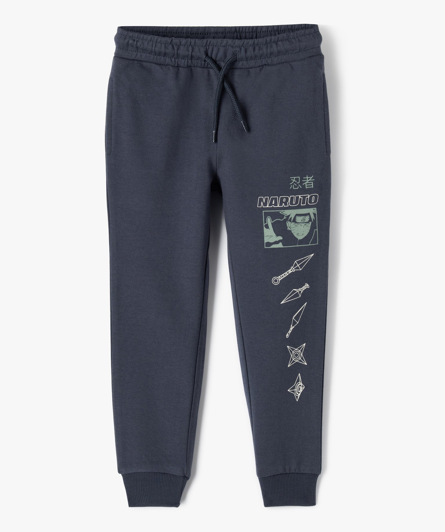 Pantalon de jogging avec motifs manga Garçon - Naruto bleu | GEMO