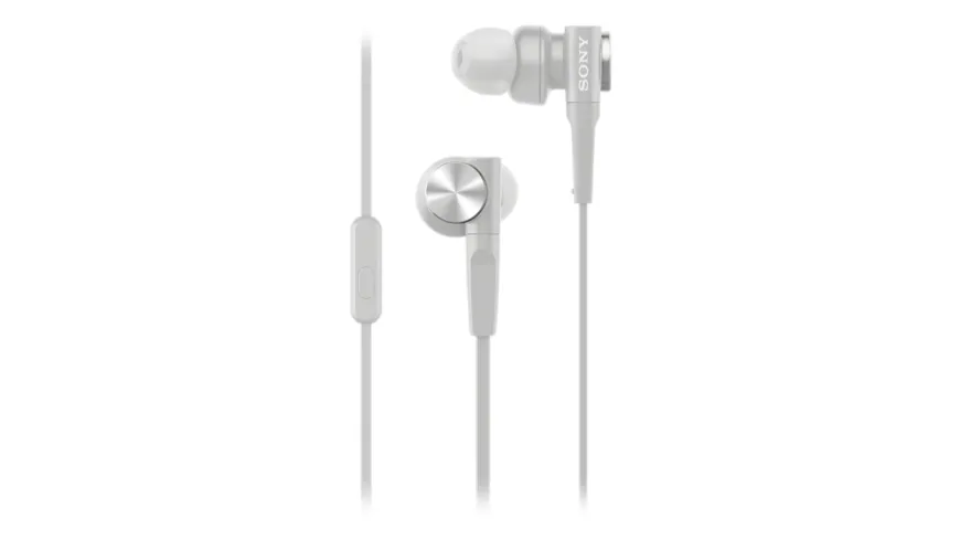 SONY IN-EAR HEADSET, MDRXB55APW.CE7 WEISS