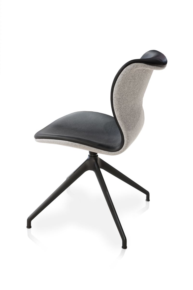 Voglauer Stuhl Vrock living Metall Grau
