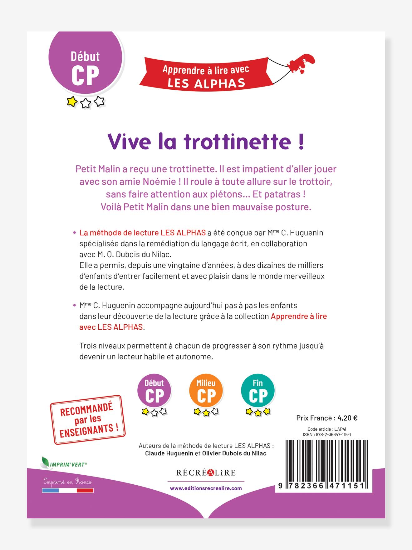 Apprendre à lire avec les Alphas
